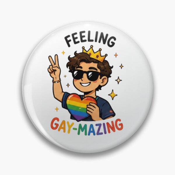 Item preview, Feeling Gay-Mazing Cute Pride Characte designed and sold by Pixanova.