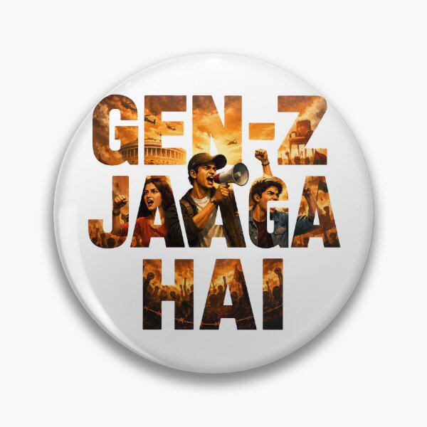 Item preview, Gen-Z Jaaga Hai designed and sold by bathroomsinger.