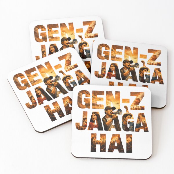 Aperçu de l'œuvre Gen-Z Jaaga Hai créée et vendue par bathroomsinger.