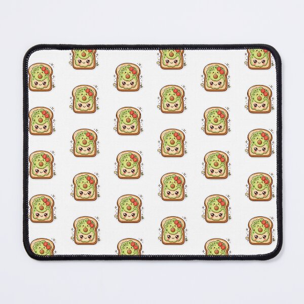 Item preview, Kawaii Avocado Toast Sticker Cute Healthy Food Brunch Lover designed and sold by yanejoy.