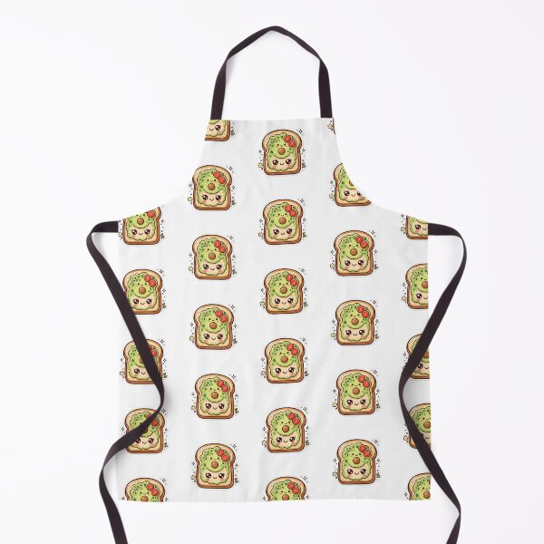 Item preview, Kawaii Avocado Toast Sticker Cute Healthy Food Brunch Lover designed and sold by yanejoy.