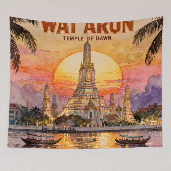 Item preview, WAT ARUN  Temple of Dawn designed and sold by Spirit of Siam.