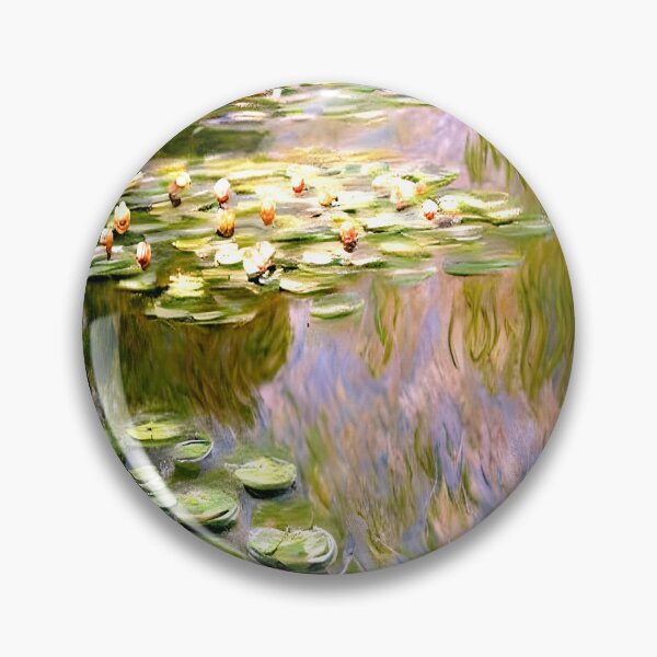 Item preview, Water Lilies: Impression of Reflections & Blossoming Surfaces (46) designed and sold by artdesignsnow.