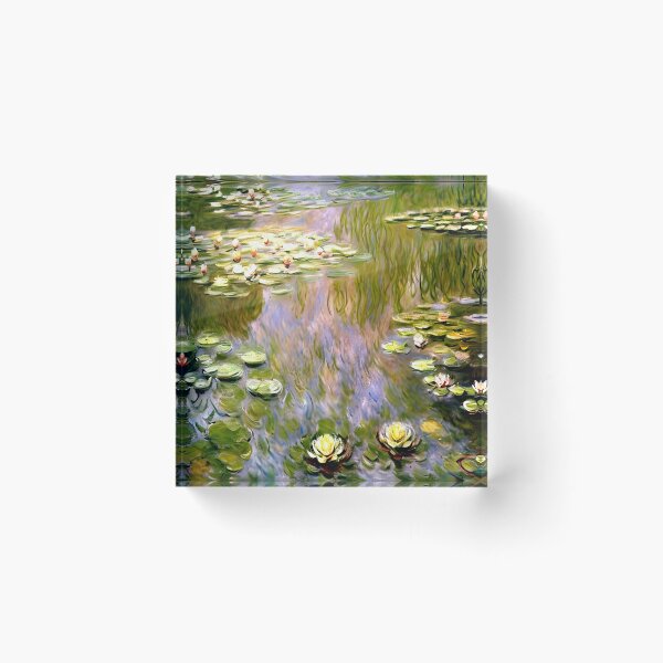 Item preview, Water Lilies: Impression of Reflections & Blossoming Surfaces (46) designed and sold by artdesignsnow.