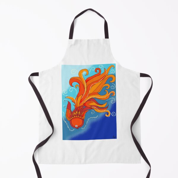 Item preview, Goldie Red Fish designed and sold by tremayneaum.
