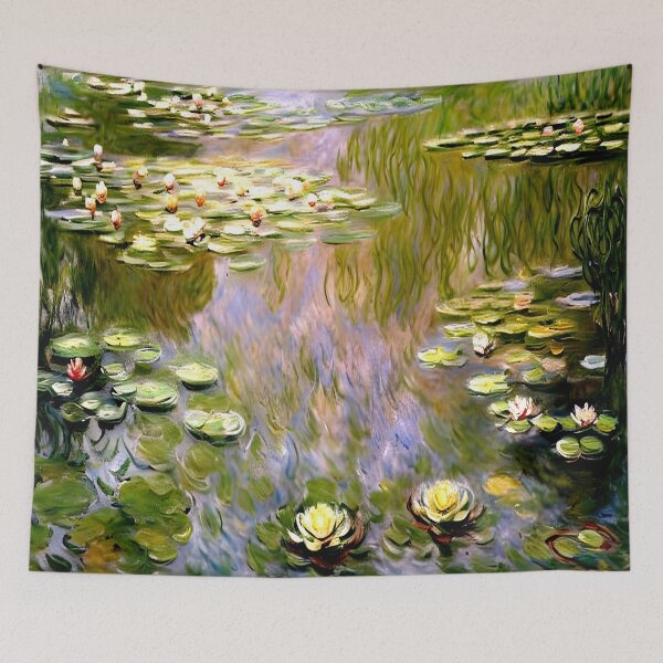 Item preview, Water Lilies: Impression of Reflections & Blossoming Surfaces (46) designed and sold by artdesignsnow.