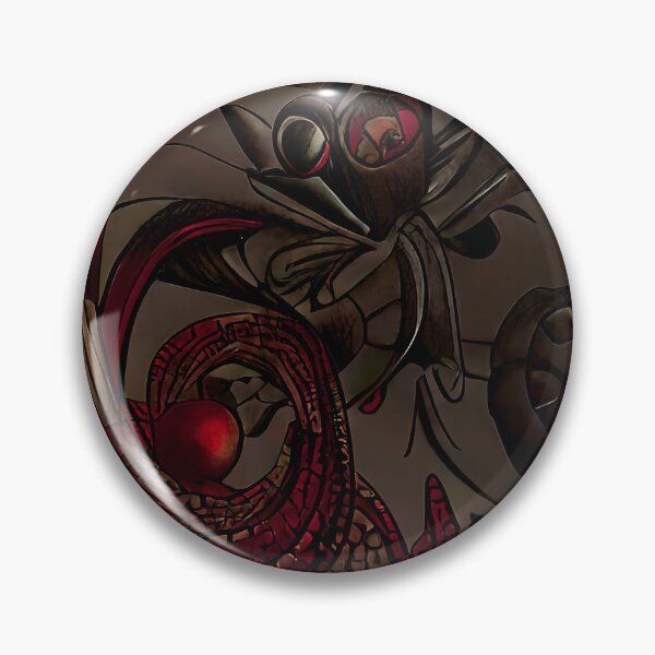 Item preview, Dark Yokai Labyrinth Mask Biomechanical Shaman Sepia Core Japanese Surrealism designed and sold by YugenWorkshop.