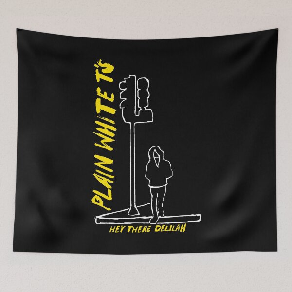 Item preview, Yellow Typography With White Line Silhouette designed and sold by DeadTired666.