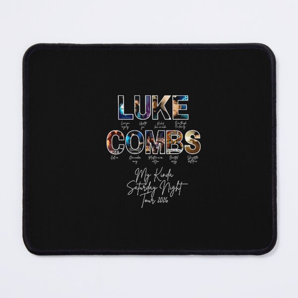 Item preview, Luke Combs My Kinda Saturday Night Music Tour 2026 designed and sold by EviBenbato.