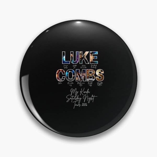 Item preview, Luke Combs My Kinda Saturday Night Music Tour 2026 designed and sold by EviBenbato.