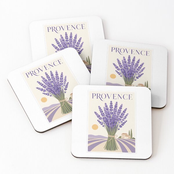 Item preview, Provence Lavender Fields Travel Poster designed and sold by Beyond Destinations.