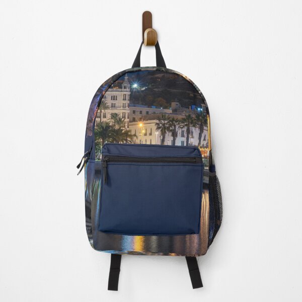 Item preview, Night view of the Alicante waterfront in Spain designed and sold by WorldScenery.