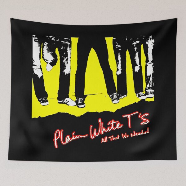Item preview, Yellow SIlhouette With Red White Typography designed and sold by DeadTired666.