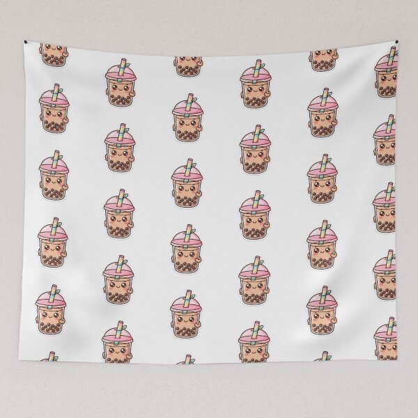 Item preview, Kawaii Boba Tea Sticker Cute Bubble Tea Sticker Boba Lover Gift designed and sold by yanejoy.