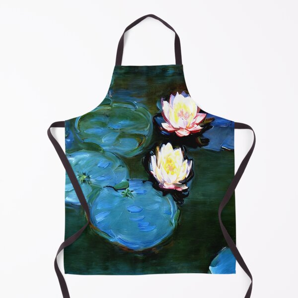 Item preview, Water Lilies: Impression of Reflections & Blossoming Surfaces (1899) designed and sold by artdesignsnow.