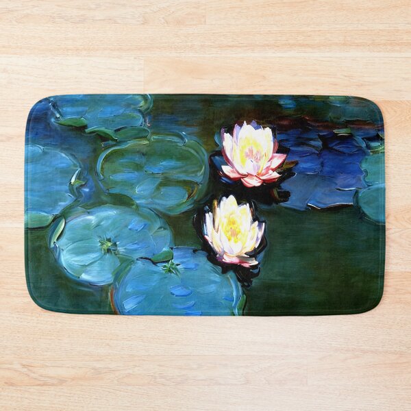 Item preview, Water Lilies: Impression of Reflections & Blossoming Surfaces (1899) designed and sold by artdesignsnow.