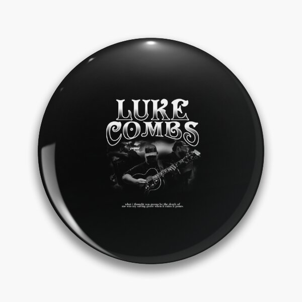 Item preview,  Luke Combs - Black And White  designed and sold by EviBenbato.