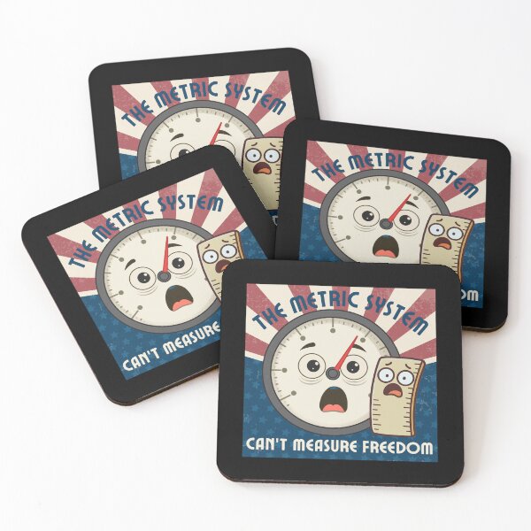 Item preview, The Metric System Can't Measure Freedom Funny 4th of July designed and sold by tellia-kallisto.