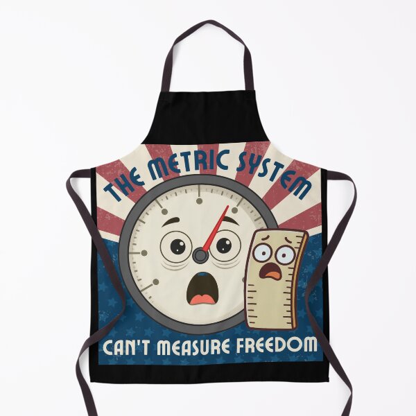 Item preview, The Metric System Can't Measure Freedom Funny 4th of July designed and sold by tellia-kallisto.