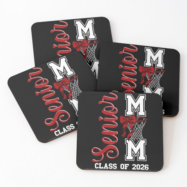 Item preview, Senior Mom Basketball Graduation Class of 2026 Red Bow designed and sold by allistermariam.
