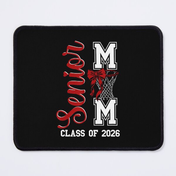 Item preview, Senior Mom Basketball Graduation Class of 2026 Red Bow designed and sold by allistermariam.
