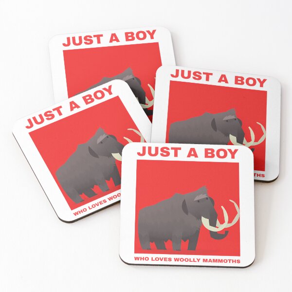 Item preview, Just A Boys Who Loves Woolly Mammoths designed and sold by tbarbosantjean.