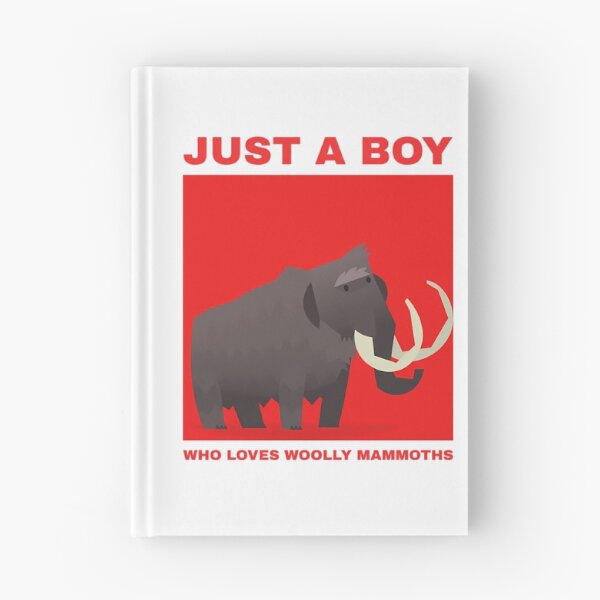 Item preview, Just A Boys Who Loves Woolly Mammoths designed and sold by tbarbosantjean.