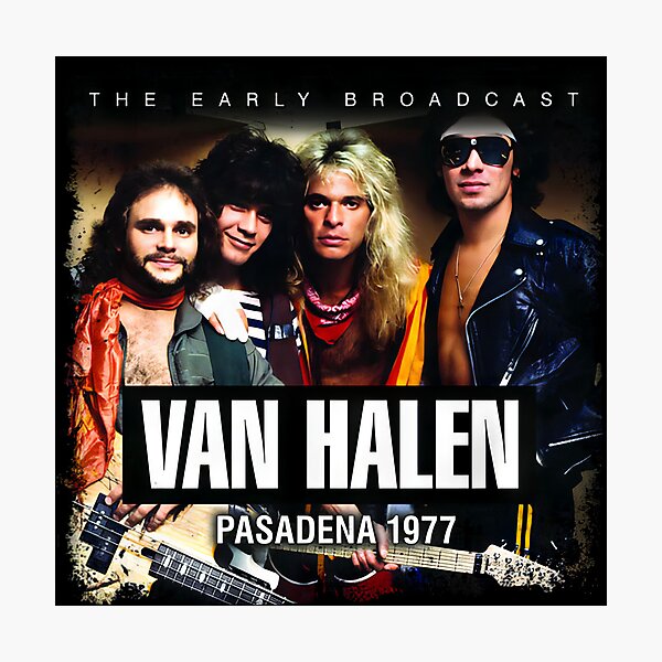 Item preview, Van Halen - Pasadena 1977 #6949 designed and sold by lukas-lei-art.