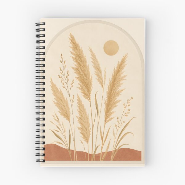 Item preview, Pampas Grass Boho Print – Earthy Afro Boho Decor designed and sold by Martin's_Design.