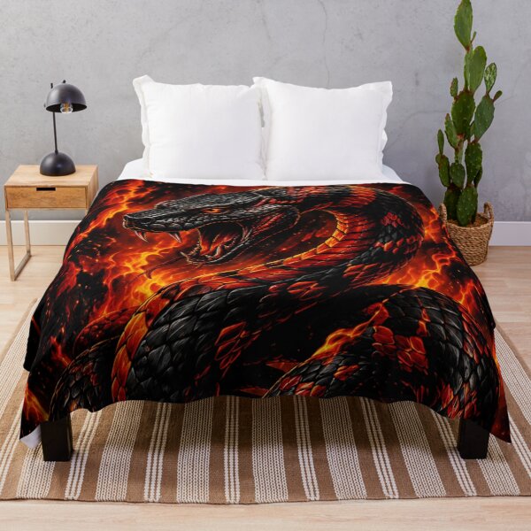 Aperçu de l'œuvre Serpent de feu créée et vendue par diamdesign.