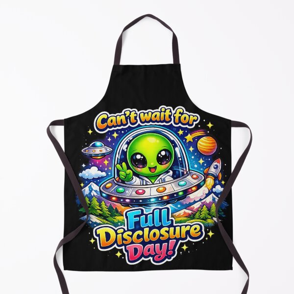 Item preview, Funny UFO Alien Full Disclosure designed and sold by NatalieJeans.