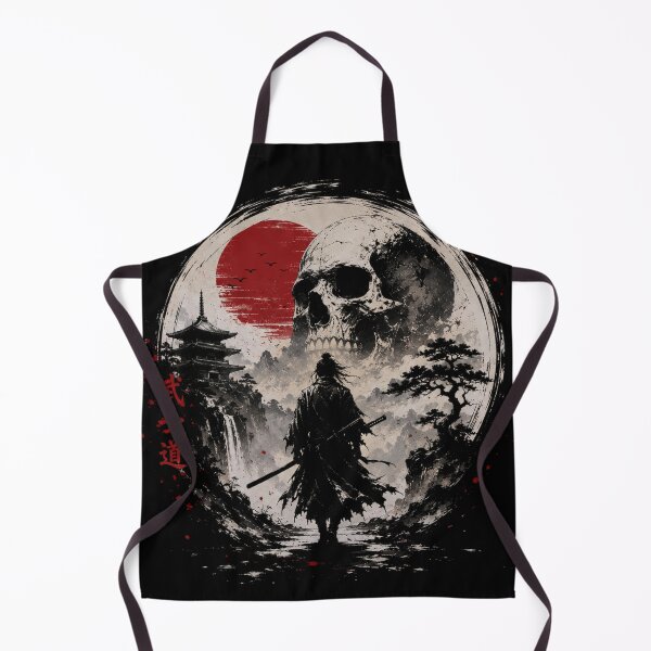 Item preview, Samurai Skull Warrior Japanese Dark Fantasy designed and sold by Poldi89.