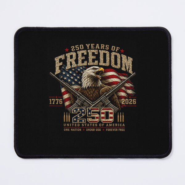 Item preview, 250 Years Of Freedom Eagle USA Flag 1776 2026 designed and sold by OddPopARt.