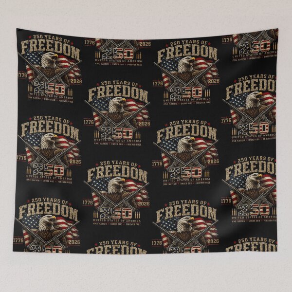 Item preview, 250 Years Of Freedom Eagle USA Flag 1776 2026 designed and sold by OddPopARt.