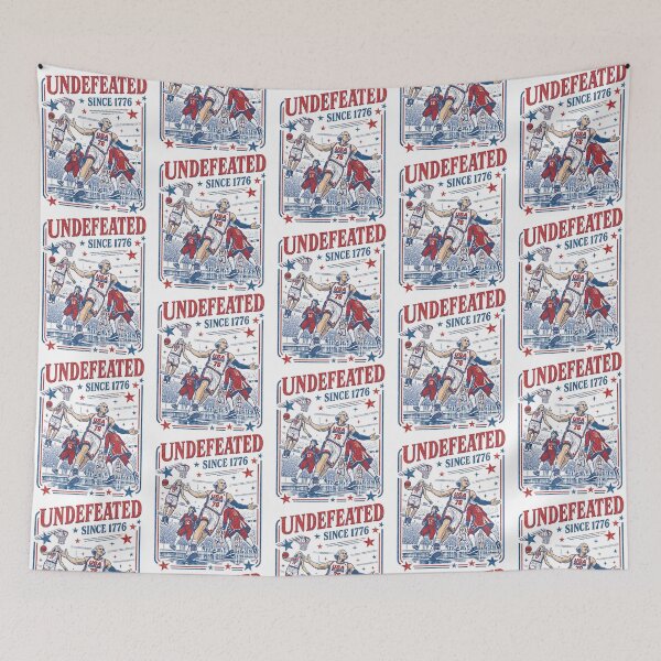 Item preview, 4th of July Basketball Undefeated Since 1776 250 Years designed and sold by Noctivyra.