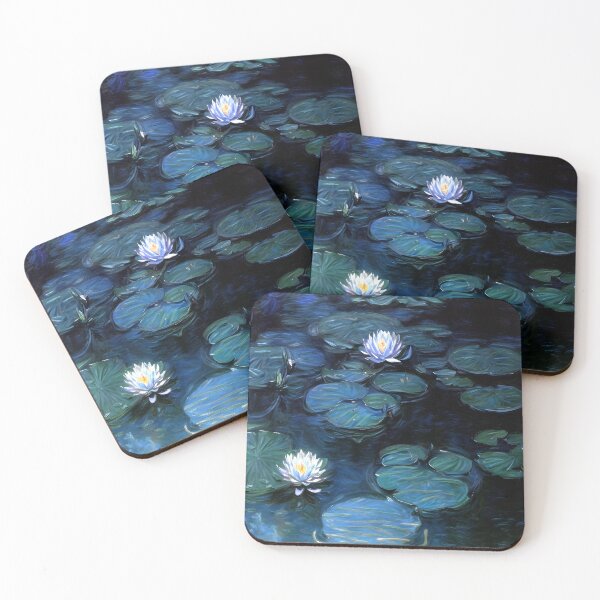 Item preview, Water Lilies: Impression of Reflections & Blossoming Surfaces (1899-1) designed and sold by artdesignsnow.