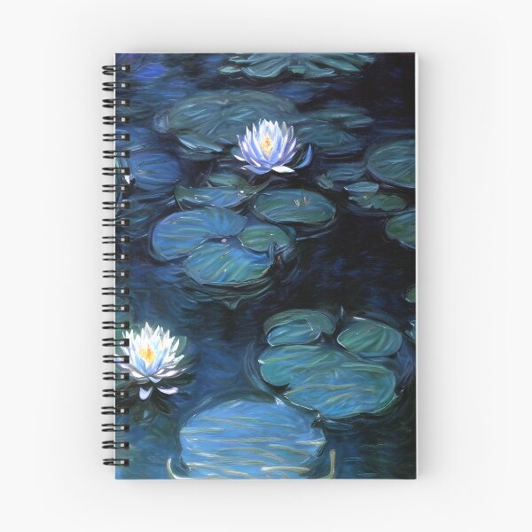 Item preview, Water Lilies: Impression of Reflections & Blossoming Surfaces (1899-1) designed and sold by artdesignsnow.