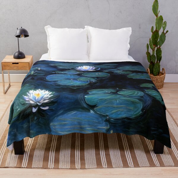 Item preview, Water Lilies: Impression of Reflections & Blossoming Surfaces (1899-1) designed and sold by artdesignsnow.