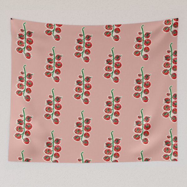 Item preview, Hand-Drawn Cherry Tomatoes on the Vine designed and sold by eliillustrate.