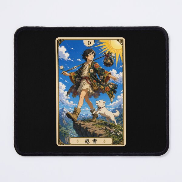 Item preview, Tarot card the fool (愚者) in anime style designed and sold by ProjecTees.