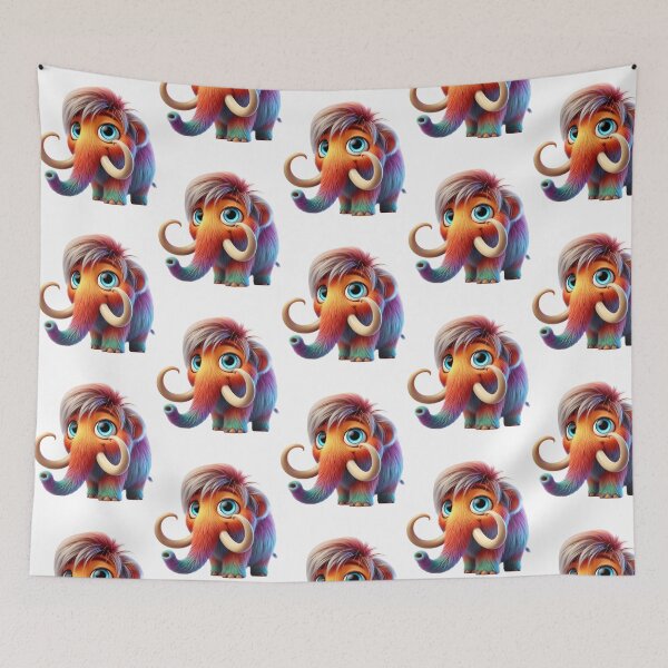 Item preview, Adorable Woolly Mammoth designed and sold by tbarbosantjean.