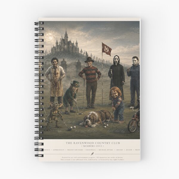 Item preview, Horror Icons - The Ravenwood Country club  designed and sold by LuluLeb.