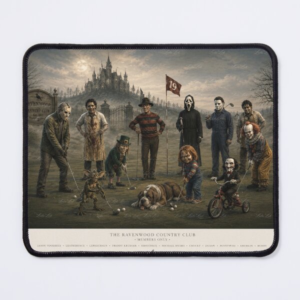 Item preview, Horror Icons - The Ravenwood Country club  designed and sold by LuluLeb.