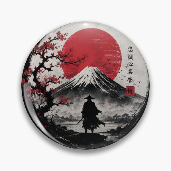 Item preview, Mount Fuji Samurai Japanese Landscape Art designed and sold by Poldi89.