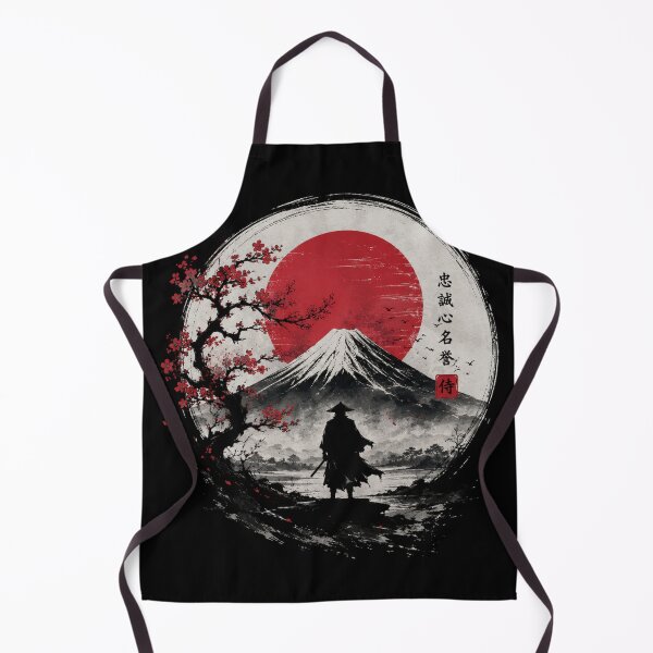 Item preview, Mount Fuji Samurai Japanese Landscape Art designed and sold by Poldi89.