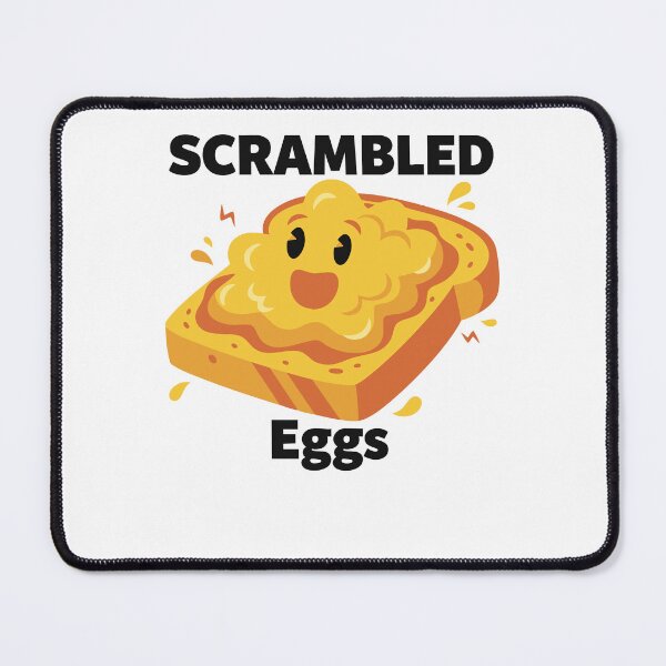 Item preview, Breakfast Brunch Coffee Scrambled Eggs Funny Food designed and sold by LuminOrb.