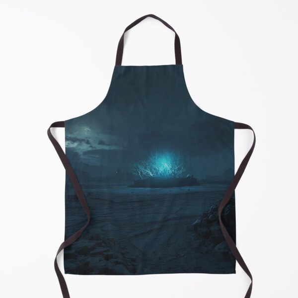 Item preview, Last Bioluminescent Forest on Dead Moon Landscape designed and sold by Luminous Wilds.