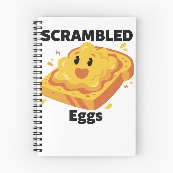 Item preview, Breakfast Brunch Coffee Scrambled Eggs Funny Food designed and sold by LuminOrb.