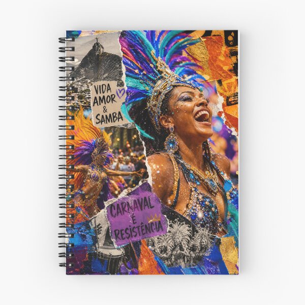 Item preview, Brazilian Carnival Urban Art Collage designed and sold by Jandedan.