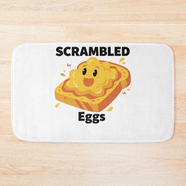 Item preview, Breakfast Brunch Coffee Scrambled Eggs Funny Food designed and sold by LuminOrb.